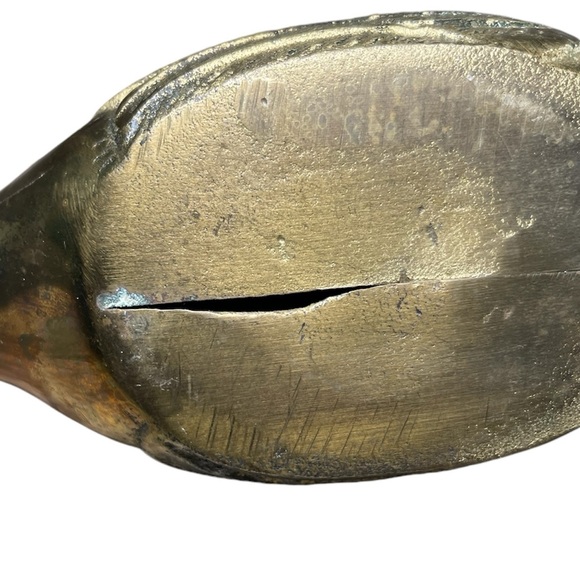 Vintage brass duck figurine decor - Picture 11 of 11